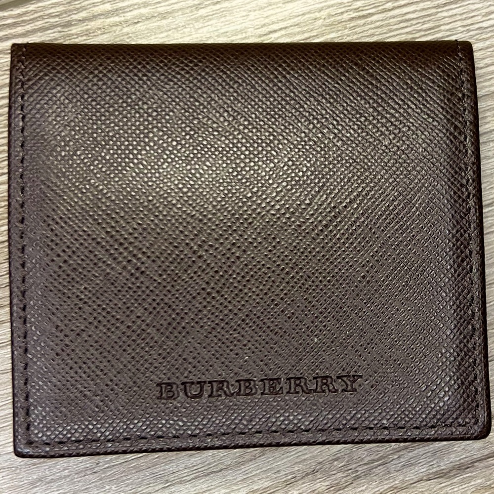 Burberry Leather Coin Wallet